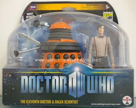 Eleventh Doctor and Dalek Scientist